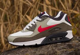 Nike Air Max 90 Summit White University Red Beige Chalk Sneakernews Com Sneakers Nike Air Max Nike Air Max Cheap Nike Air Max
