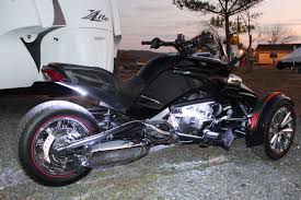 Can Am Spyder F3 S Se6 Port Tobacco Sunset Can Am Spyder Three Wheel Electric Scooter Sport Bikes