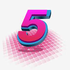 Stereo Number 5 Word Of Art 5 Stereo Overlay Number Color Number 5 5 Floating Number 5 5th Anniversary Png Transparent Clipart Image And Psd File For Free Do Clip Art Overlays Celebration Background