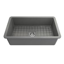 bocchi sotto 32 matte gray fireclay