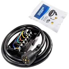 If not it's still a great knowledge to have for when troubles happen to. Hqrp 7 Way Plug Inline Trailer Cord 7 Pin Wiring Harness W Junction Box 7 Blade Wire Cable Towing Wiring Connect Kit For Rv Camper Truck 4ft Weatherproof And Corrosion Resistant