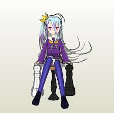 No Game No Life Shiro Papercraft My Papercraft Anime Crafts No Game No Life Paper Crafts