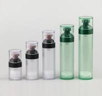 New Wholesale 50 ml 100 ml 15 ml Airless Mini Plastic Spray Pump Bottle Lotion Pump Bottle for Cosmetic Packaging