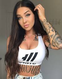 All you need to do to be like me, is to be yourself. Tattoo Lovers Tattooed Models Lolobe Valerie Cossette Facebook