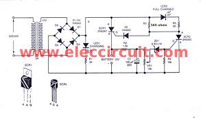 24v scr battery charger bom.xls. Automatic Battery Charger Circuit Projects Eleccircuit Com Automatic Battery Charger Battery Charger Circuit Battery Charger