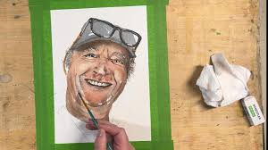 Lost a good friend the other day. Peter Van De Carr . Praying for his  family. I hope this brings a smile and some comfort to all those who loved  him. The original painting is for Gretchen (Gretchen ...