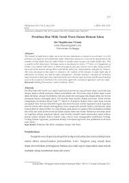 Prinsip keadilan dan keseimbangan dalam islam adalah hal yang mendasar. Pdf Peralihan Hak Milik Tanah Waris Dalam Hukum Islam