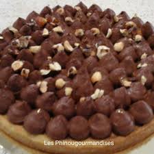 Tarte Piemontaise Ou Tarte Au Chocolat Noisettes Tarte Au Chocolat Chocolat Noisette Et Tarte