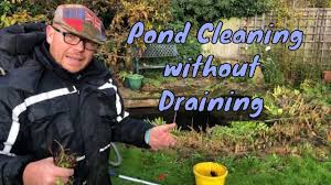 And, it enhances the overall health of your pond. How To Clean A Pond Without Draining It Pond Cleaning Services Youtube