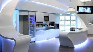 Kitchens Of The Future Google Search Modern Kitchen Design Futuristic Interior Interior Design Kitchen