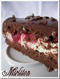 Gateau D Anniversaire Au Chocolat Et Framboises Mirliton Gateau Anniversaire Chocolat Recette Dessert Chocolat