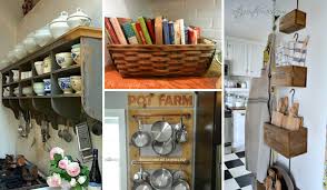 On the other hand, a farmhouse kitchen decor only use rustic or recycled barn wood minimally. 22 Farmhouse Inspired Kitchen Storage Ideas Amazing Diy Interior Home Design