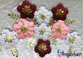 ورد حائط ورد ورقي ورد كارتوني mroshaforflowers paper flowers flowers paper