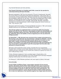 It was 1987, the height of big hair, cocaine and partying till dawn. Paul Kenneth Bernardo Policing And Arrest Lecture Notes Docsity
