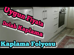 Uygun Fiyata Mutfak Dolaplari Nasil Kaplanir Mutfak Dolabi Folyosu Ile Ucuza Dolap Kaplama Youtube