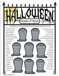 It's actually very easy if you've seen every movie (but you probably haven't). Halloween Decades Of Horror Movie Trivia Game