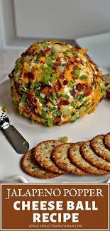Jalapeno Popper Cheese Ball Recipe In 2020 Yummy Appetizers Cheese Ball Recipes
