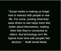 Mufti Ismail Menk Quotes On Social Media Social Quotes Social Media Quotes Truths Social Media Quotes