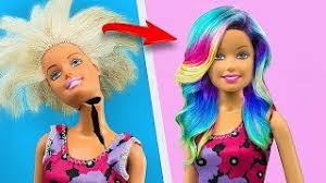 ¡eres la peluquera de barbie!. 17 Locos Trucos Para Tu Barbie Trucos Y Manualidades Con Juguetes Viejos Youtube