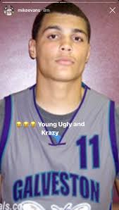 Mike Evans gives fans a look back at his hooping days