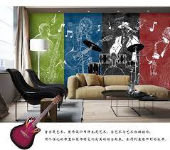 81 wall wallpapers images in full hd, 2k and 4k sizes. Shinehome Wallpaper For 3 D Living Room Mural Rolls Rock N Roll Music Instrument Wall Paper Restaurant Bar Ktv Bedroom Decor Wallpaper Mural Shop Wallpaperswallpaper Roll Aliexpress