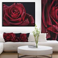 We did not find results for: Red Rose With Raindrops On Black Flowers Framed Canvas Wall