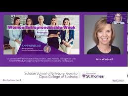 Bill, 65, and venture capitalist ann winblad. Women Entrepreneurship Week Keynote Ann Winblad Youtube