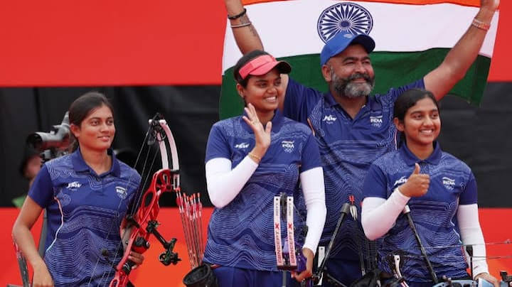 Indian Women's compound archers secure gold, mixed compound team advances to final