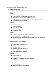 Sejarah pemilik dan berdirinya usaha. Laporan Hasil Wawancara Pedagang Sembako