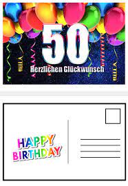 Was ist eine geburtstagskarte für männer? Gluckwunsche Und Spruche Zum 50 Geburtstag Kostenlos