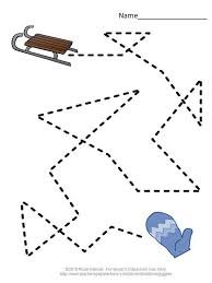Tracing And Mazes Fine Motor Activities No Prep Printable Etsy Fine Motor Activities Winter Activities Preschool Special Education Autism Classroom