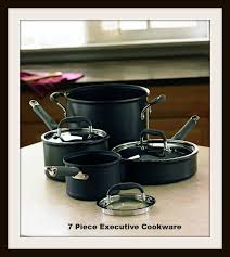 The Tpc Executive Cookware In 7 Piece And 5 Piece Collection A Must Have For The Bride Or New Homeowner Pampered Chef Pampered Chef Consultant Chef