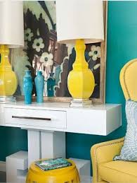 Teal And Yellow Juxtapost Com Home Decor Decor Luxury House Designs