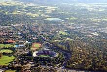 It is located in palo alto, california. Stanford University Wikipedia