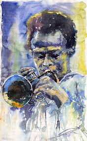 Select your favorite genre, instrument or color scheme and show off your love of music in your home decor. Jazz Miles Davis 12 Painting By Yuriy Shevchuk