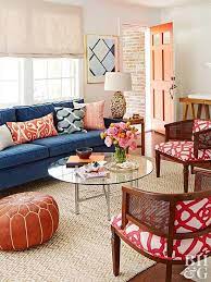 23 Gorgeous Complementary Color Schemes Blue Sofas Living Room Living Room Color Schemes Blue Couch Living Room