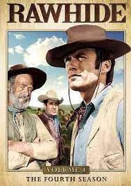 Rawhide 4th Season V01 Dvd 4 Discs Tv Westerns Tv Shows Clint Eastwood