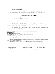 Le certificat de conformité national est défini comme un document authentique et officiel indispensable à votre demande d'immatriculation en france de votre véhicule importé depuis l'étranger et attestant la conformité de votre véhicule en france. Declaratie De Conformitate Si Certificat De Garantie