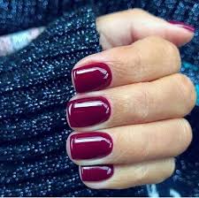 This Red Violet Nail Shade Is So Pretty For Fall Violet Nails Nails Thanksgiving Nails Color