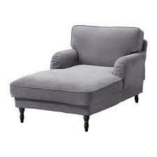 Neu Ikea Stocksund Cover Set Fur Chaiselongue In Ljungen Grau Samt Ebay Chaise Longue Chaise Chaise Lounge