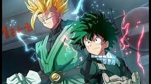 Maybe you would like to learn more about one of these? Gohan Saves Deku Before All Might In Dragon Ball X My Hero Academia Youtube