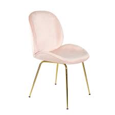 Velvet Pink Shell Chair Diningroom Diningchair Pink Velvet Mid Century Modern Upholstered Dining Chairs Dining Chairs Upholstered Dining Chairs