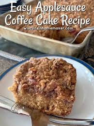 Applesauce Coffee Cake Recipe Wisconsin Homemaker Recipe Applesauce Recipes Baking Recipe Using Applesauce Applesauce Coffee Cake Recipe