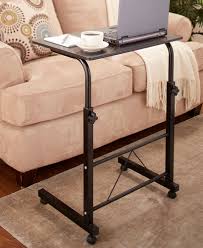 Adjustable Height Rolling Side Tables Living Room Side Table Sofa Side Table Computer Stand For Desk