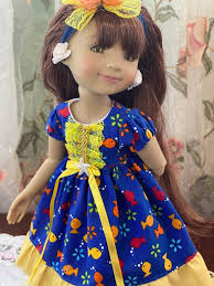 Doll Dress Made for 15 Inch Ruby Red Fashion Friend