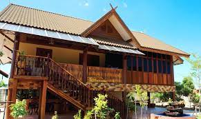 แบบบ านไทยประย กต อ สาน ร ปแบบบ าน บ านสไตล ค นทร ออกแบบบ าน