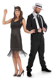 Deguisement De Couple Des Annees 20 Noir Adultes Deguisement Robe Charleston Et Robes De Garconnes