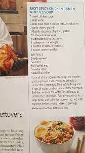 Easy Spicy Chicken Ramen Noodle Soup Costco Rotisserie Chicken Spicy Ramen Recipes