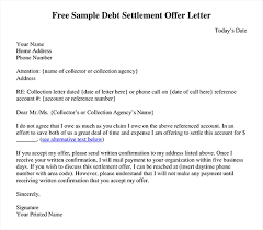 Any business has a legal aspect in it. Debt Settlement Offer Letter Samples Templates Word Pdf