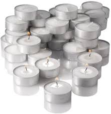 Amazon Com Richland Unscented Tealight Candles White Set Of 125 Home Kitchen